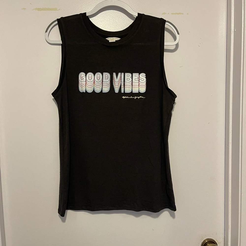 spiritual Gangster “good vibes” muscle tank